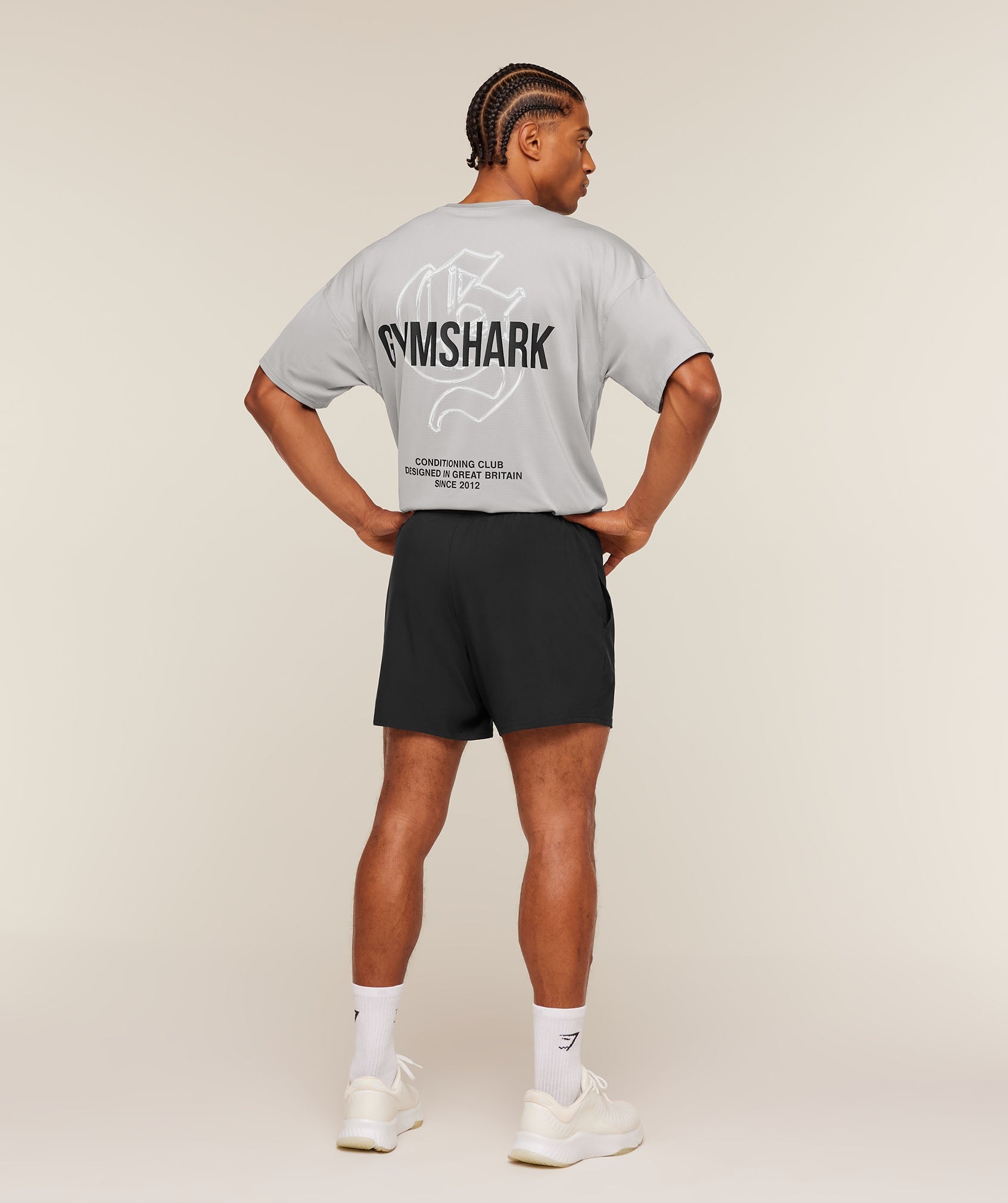 Chrome Graphic T-Shirt - Stratus Grey — imagem 4