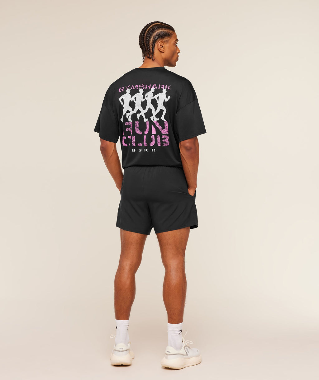 GSRC Stencil Graphic T-Shirt - Black — imagem 7