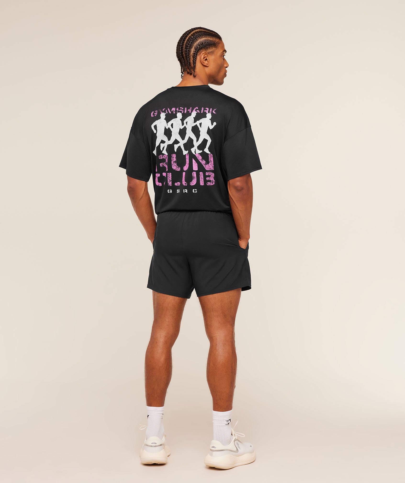 GSRC Stencil Graphic T-Shirt - Black — imagem 7