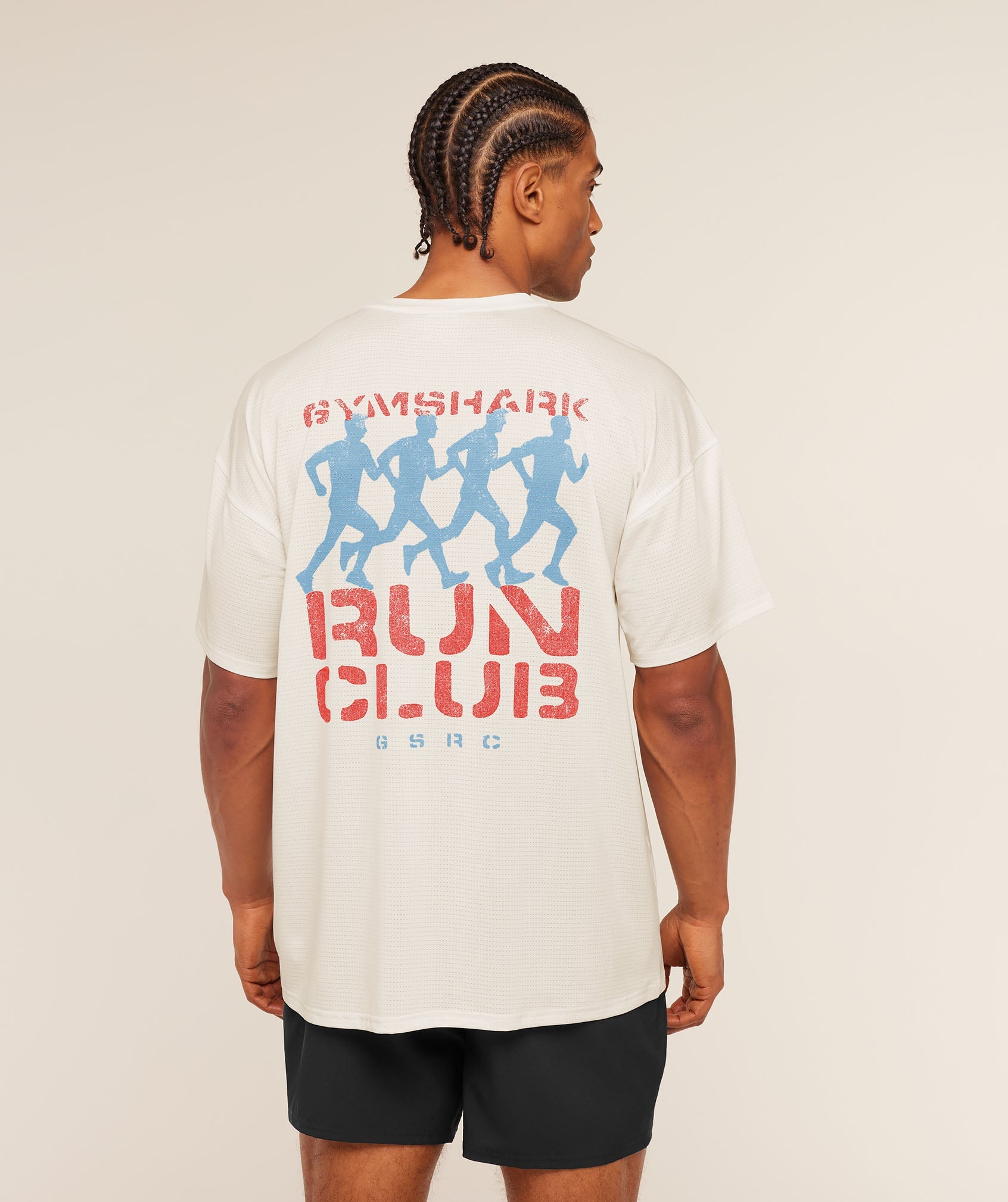 GSRC Stencil Graphic T-Shirt - Soft White — imagem 4