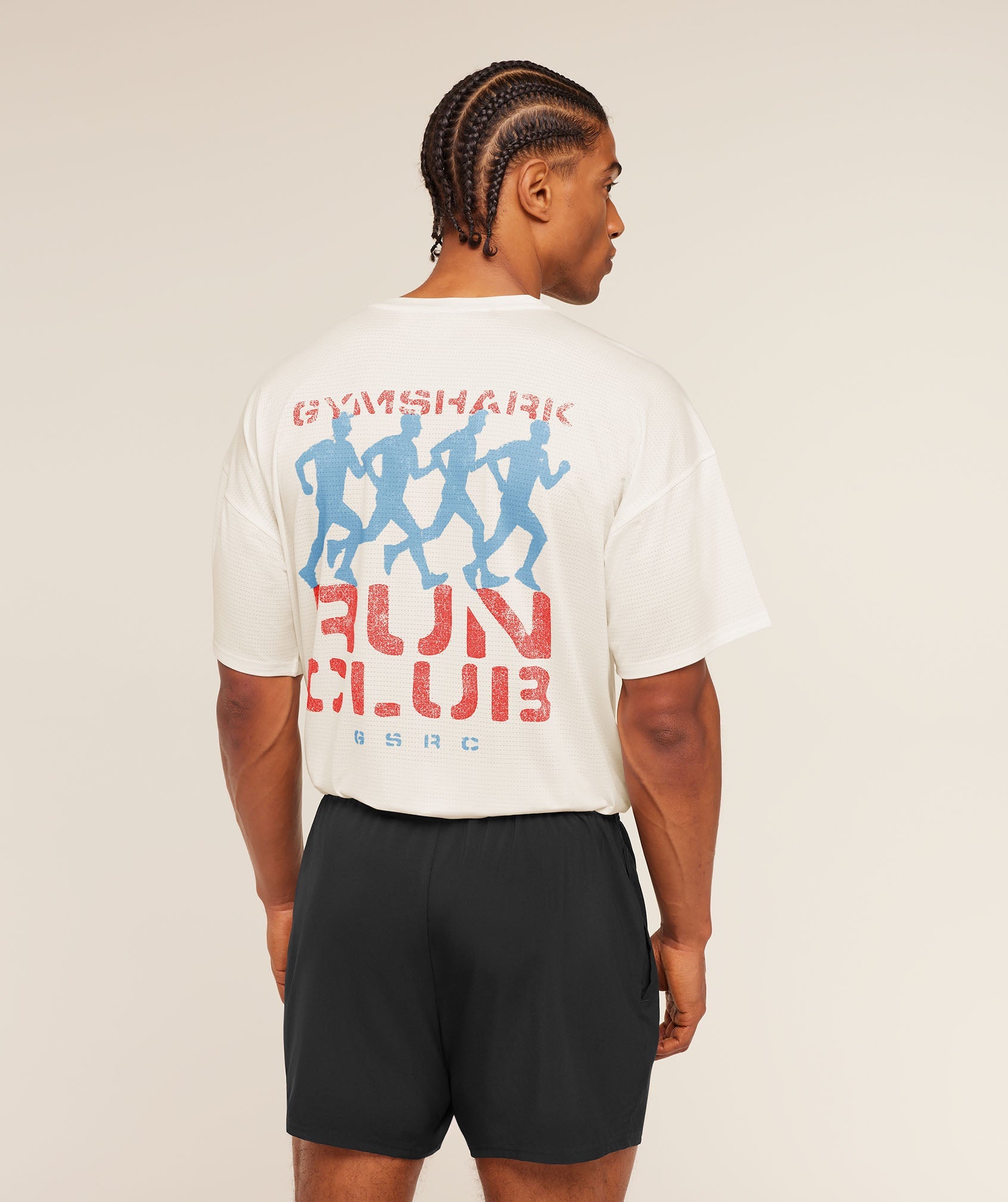 GSRC Stencil Graphic T-Shirt - Soft White — imagem 1