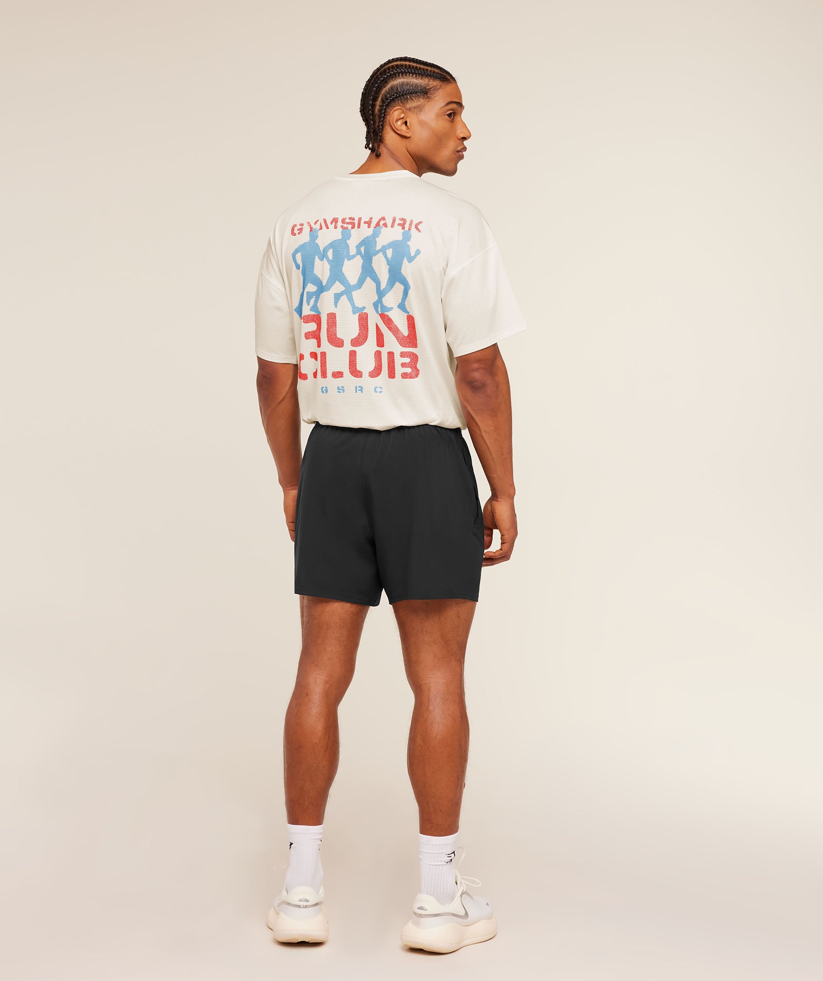 GSRC Stencil Graphic T-Shirt - Soft White — imagem 7