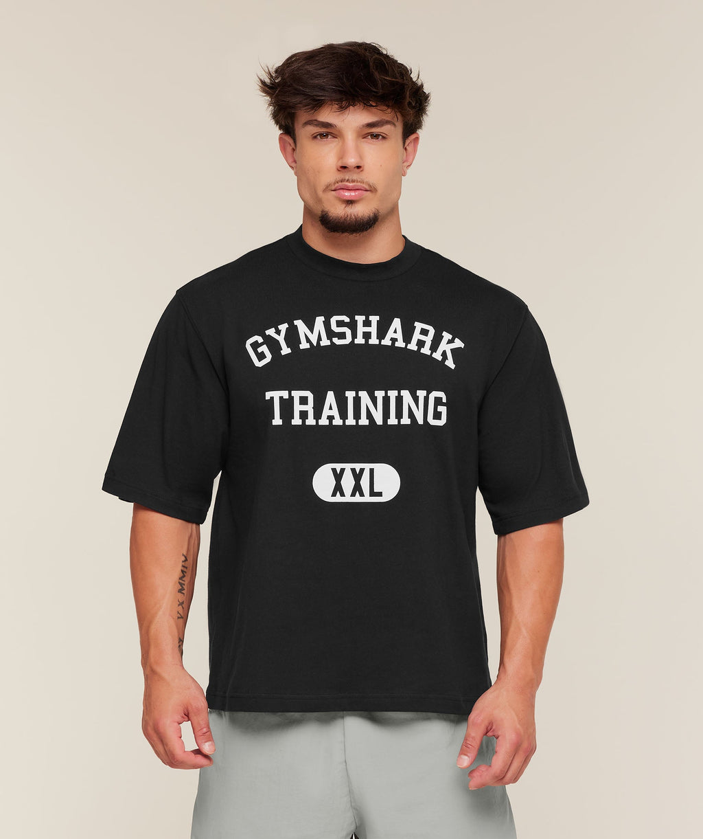 Gymshark Training Graphic T-Shirt - Black — imagem 1