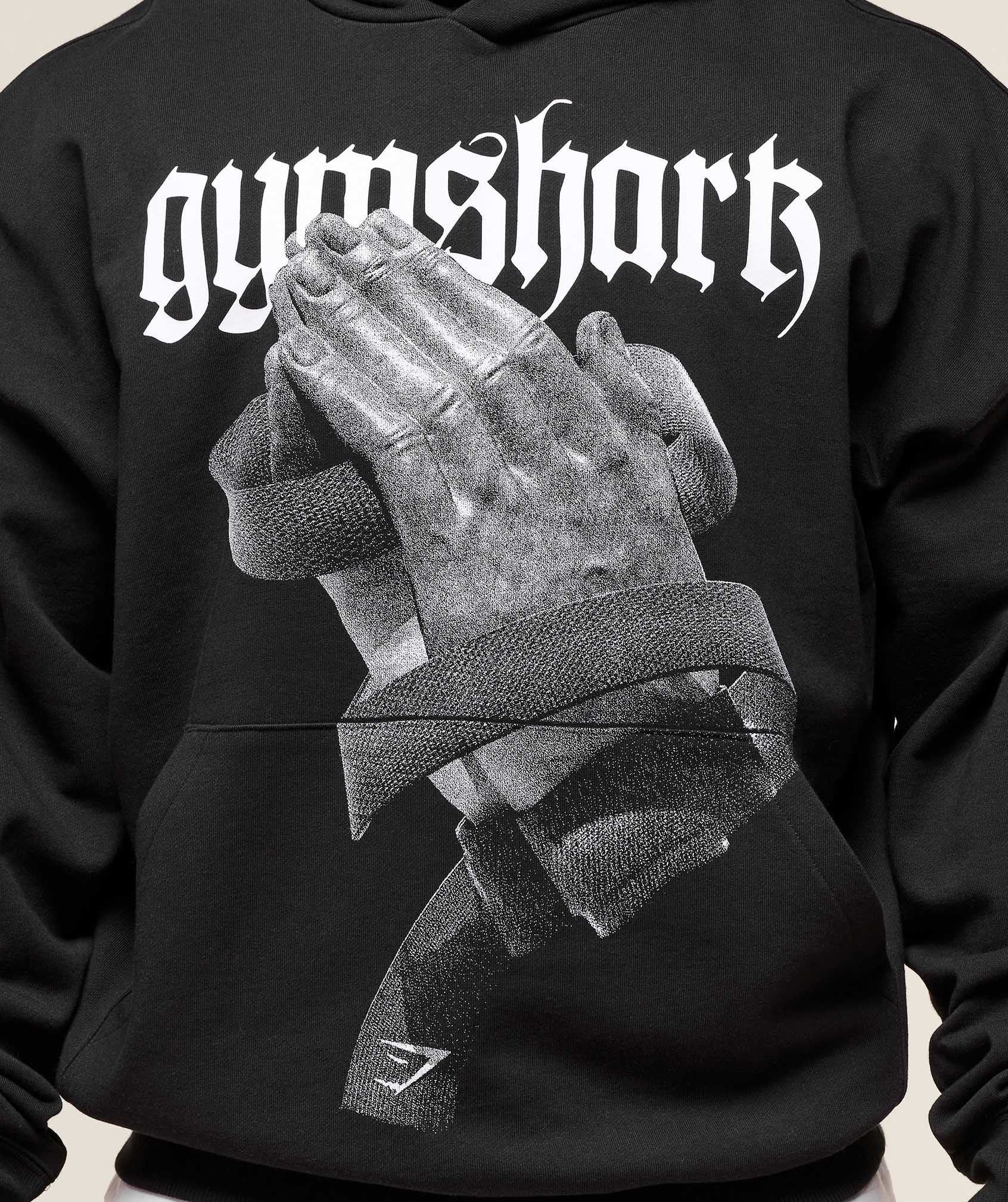 Prayer Hands Hoodie - Black — imagem 5