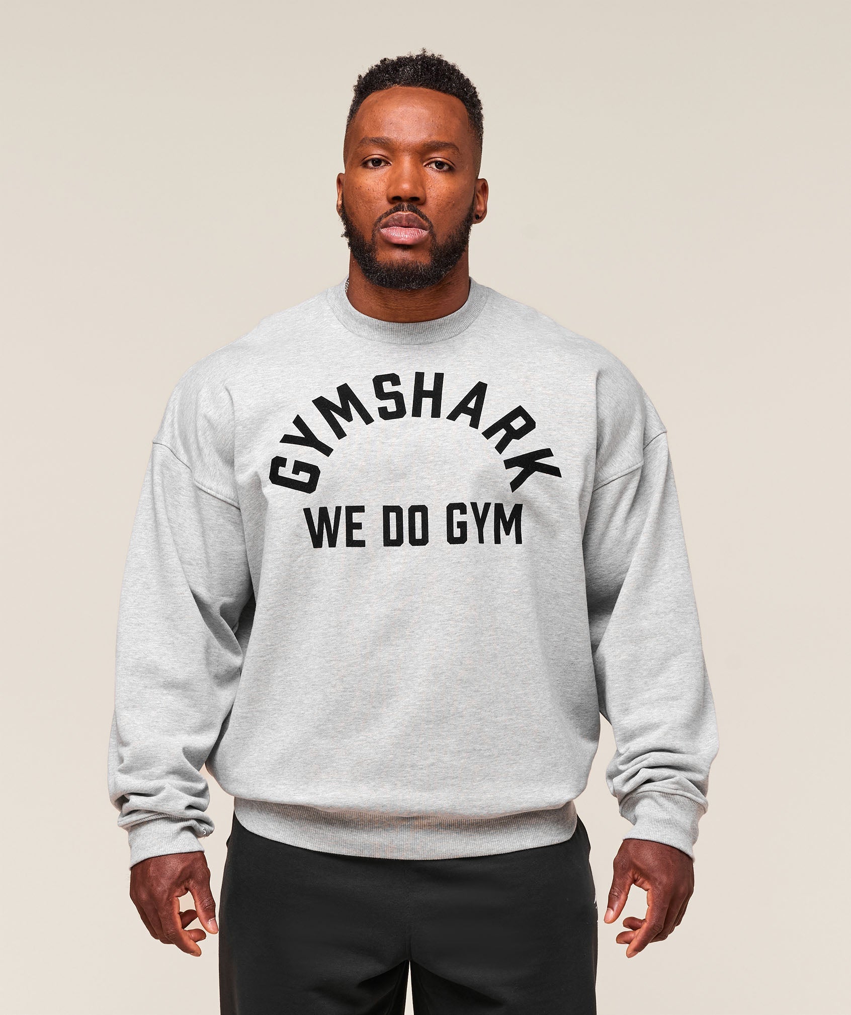 We Do Gym Crew - Light Grey Core Marl — imagem 1