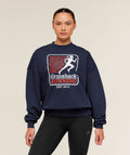 Run Club Graphic Sweatshirt - Heavy Blue — imagem 1