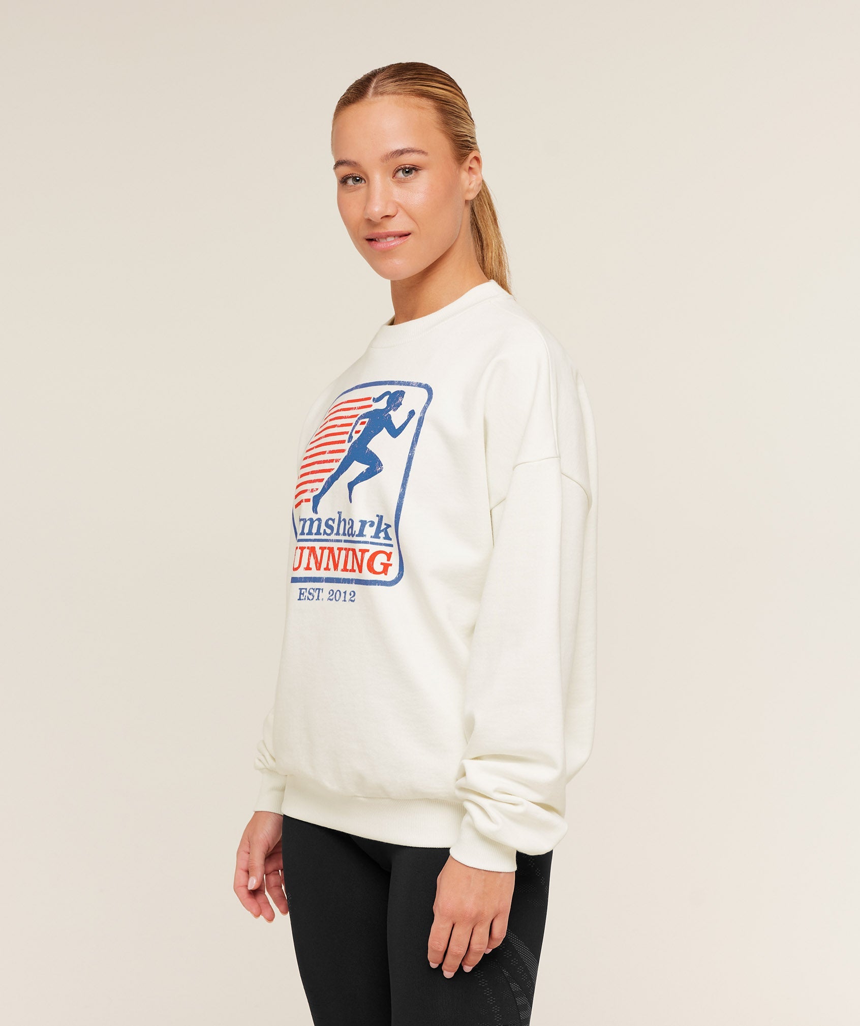 Run Club Graphic Sweatshirt - GS Soft White — imagem 3