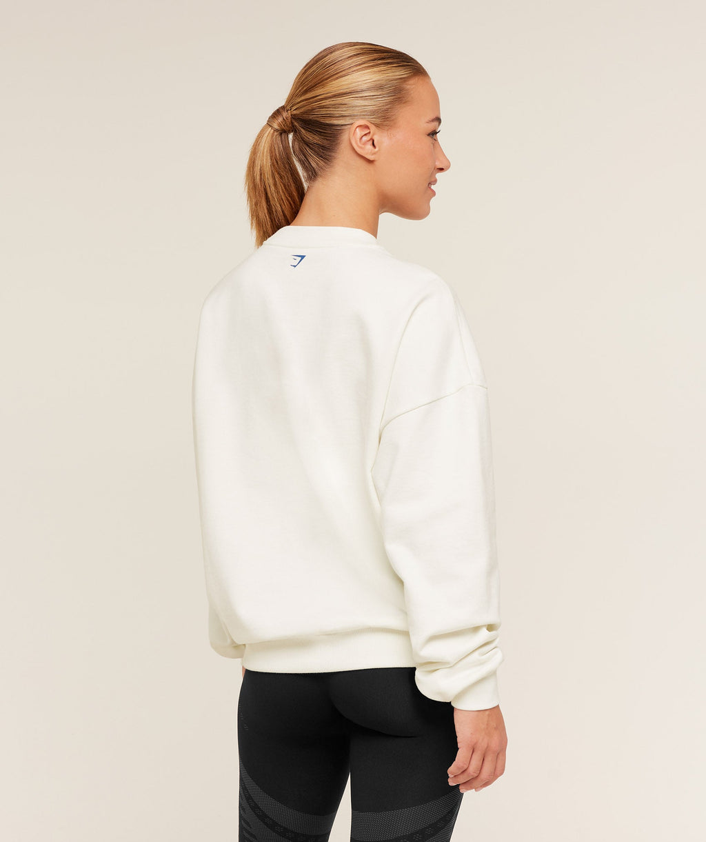 Run Club Graphic Sweatshirt - GS Soft White — imagem 2