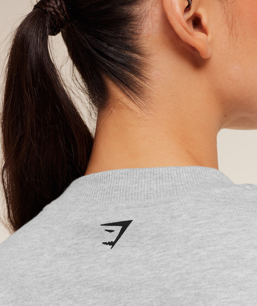 Run Club Graphic Sweatshirt - Light Grey Core Marl — imagem 6