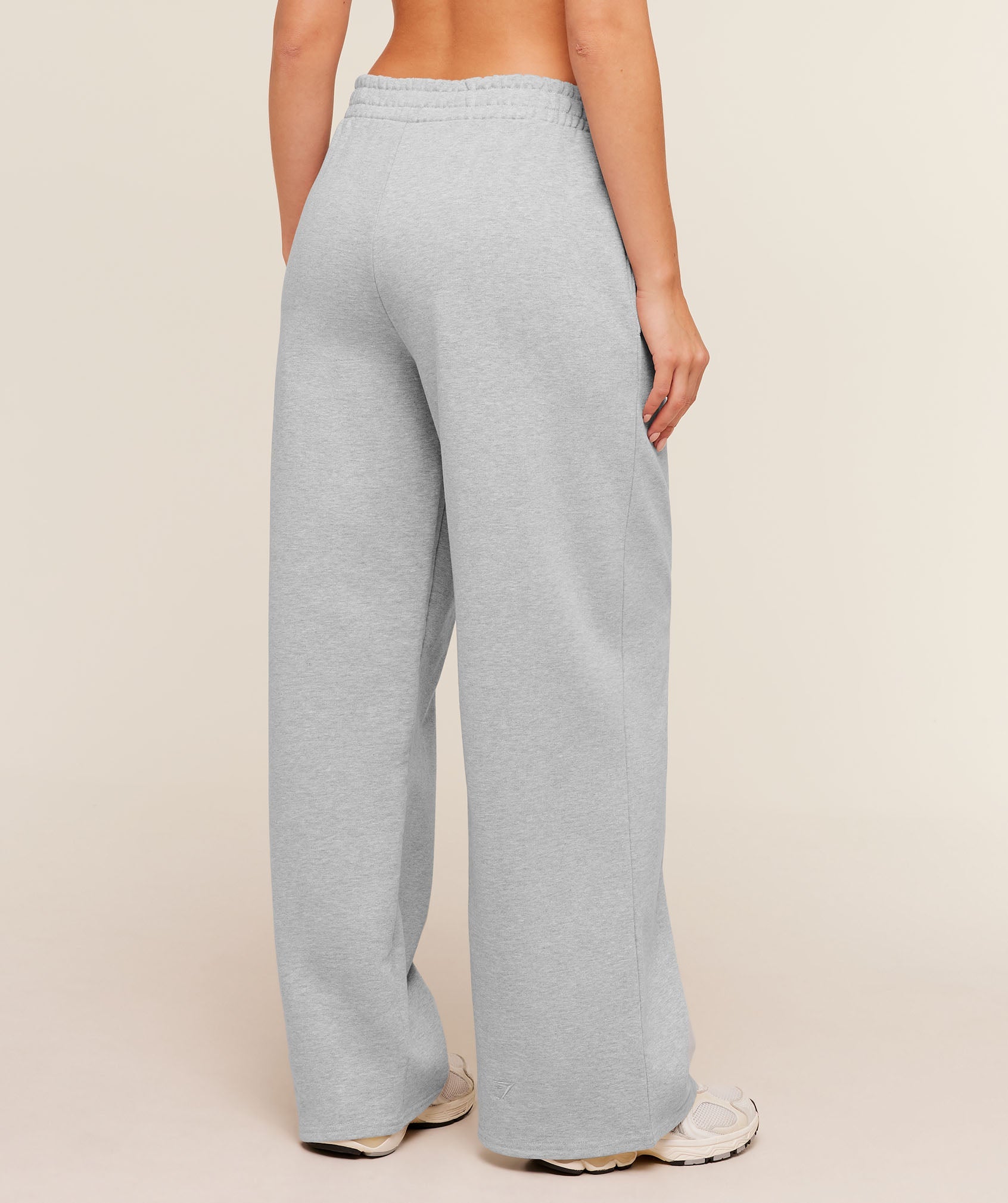Script Embroidery Joggers - Light Grey Core Marl — imagem 2