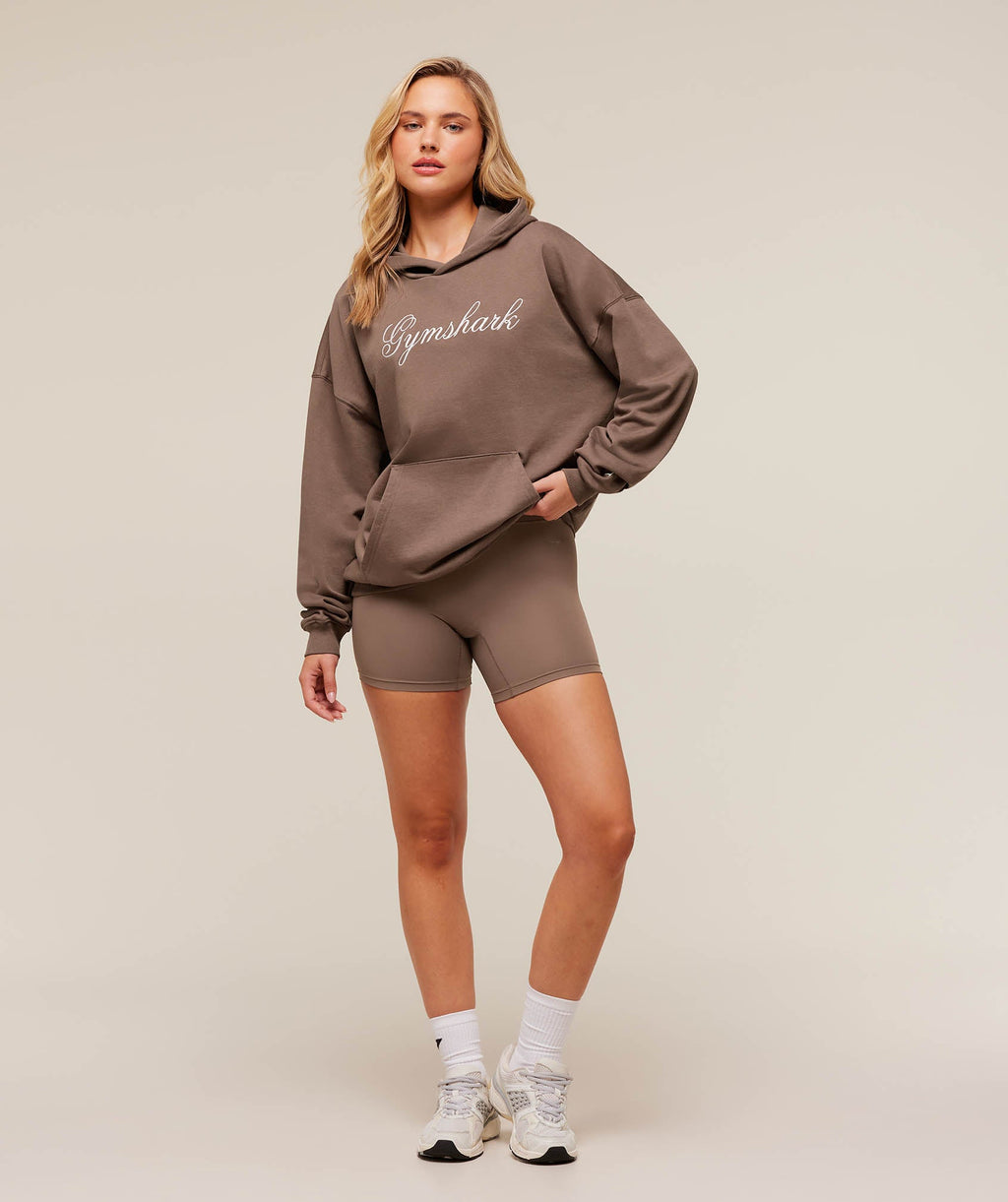 All Seasons Graphic Hoodie - Soft Brown — imagem 4