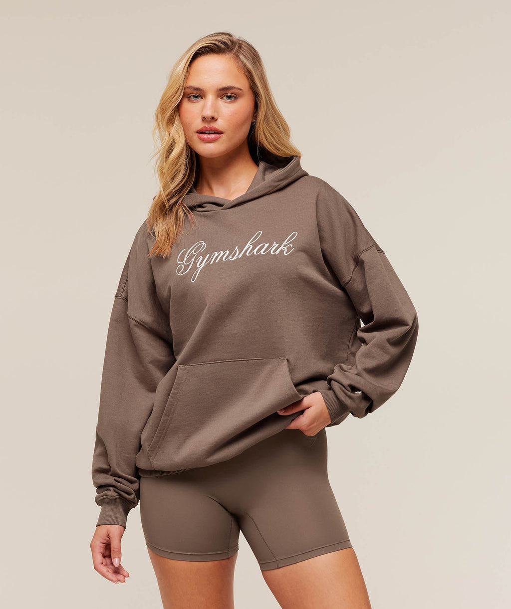 All Seasons Graphic Hoodie - Soft Brown — imagem 2