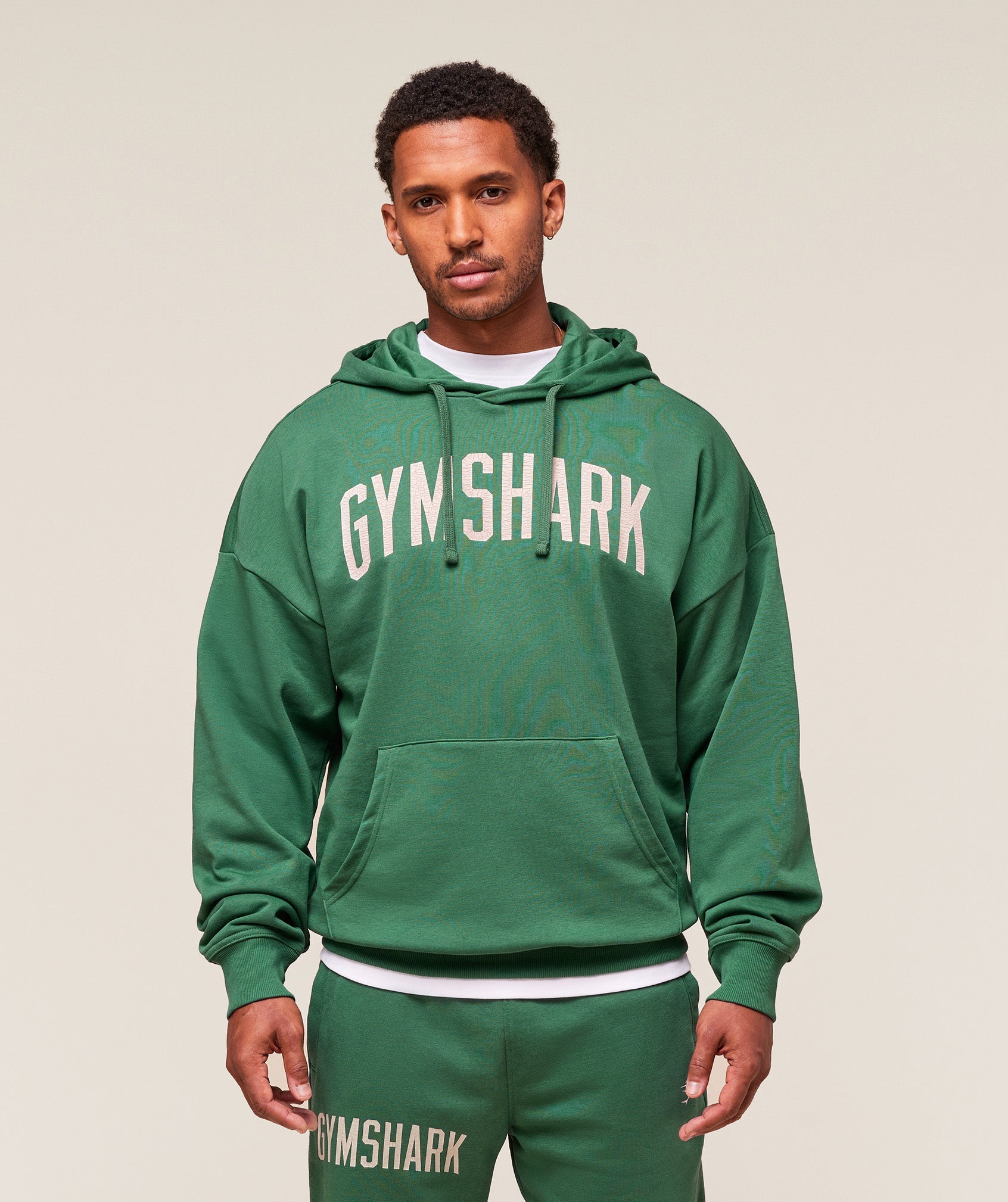 Worn Graphic Hoodie - Lift Green — imagem 1