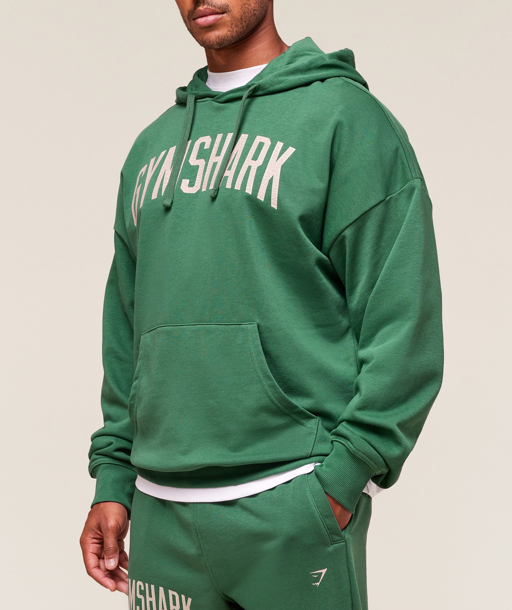 Worn Graphic Hoodie - Lift Green — imagem 3