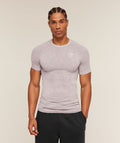 Geo Seamless Grid T-Shirt - Dawn Purple/Dusk Purple — imagem 1