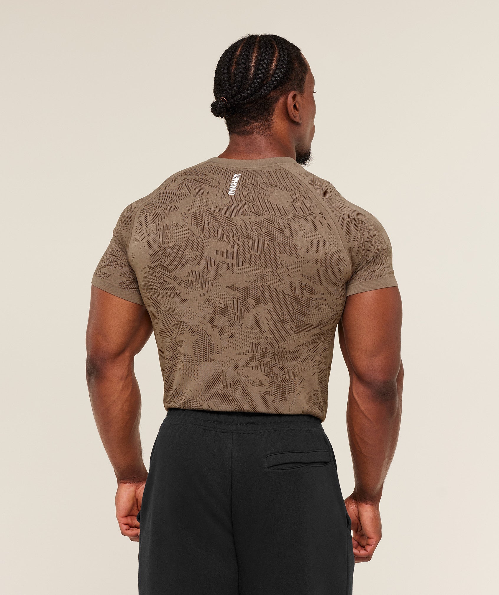 Geo Seamless T-Shirt - Lifestyle Brown /  Archive Brown — imagem 2