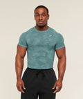 Geo Seamless T-Shirt - Storm Blue /  Stealth Blue — imagem 1