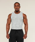 Geo Seamless Tank - Light Grey/Smokey Grey — imagem 1