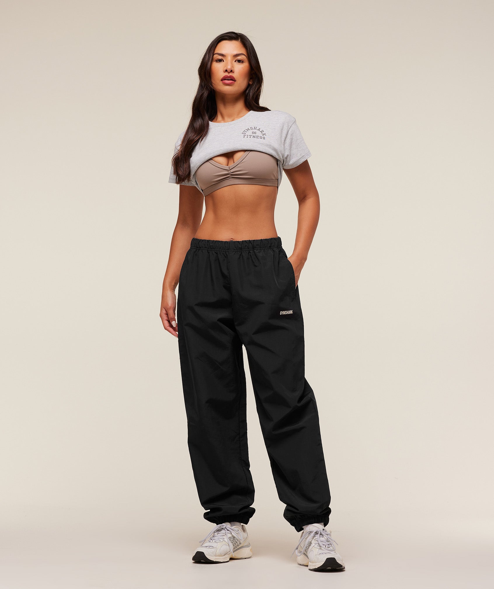 Woven Track Pants - Black — imagem 5