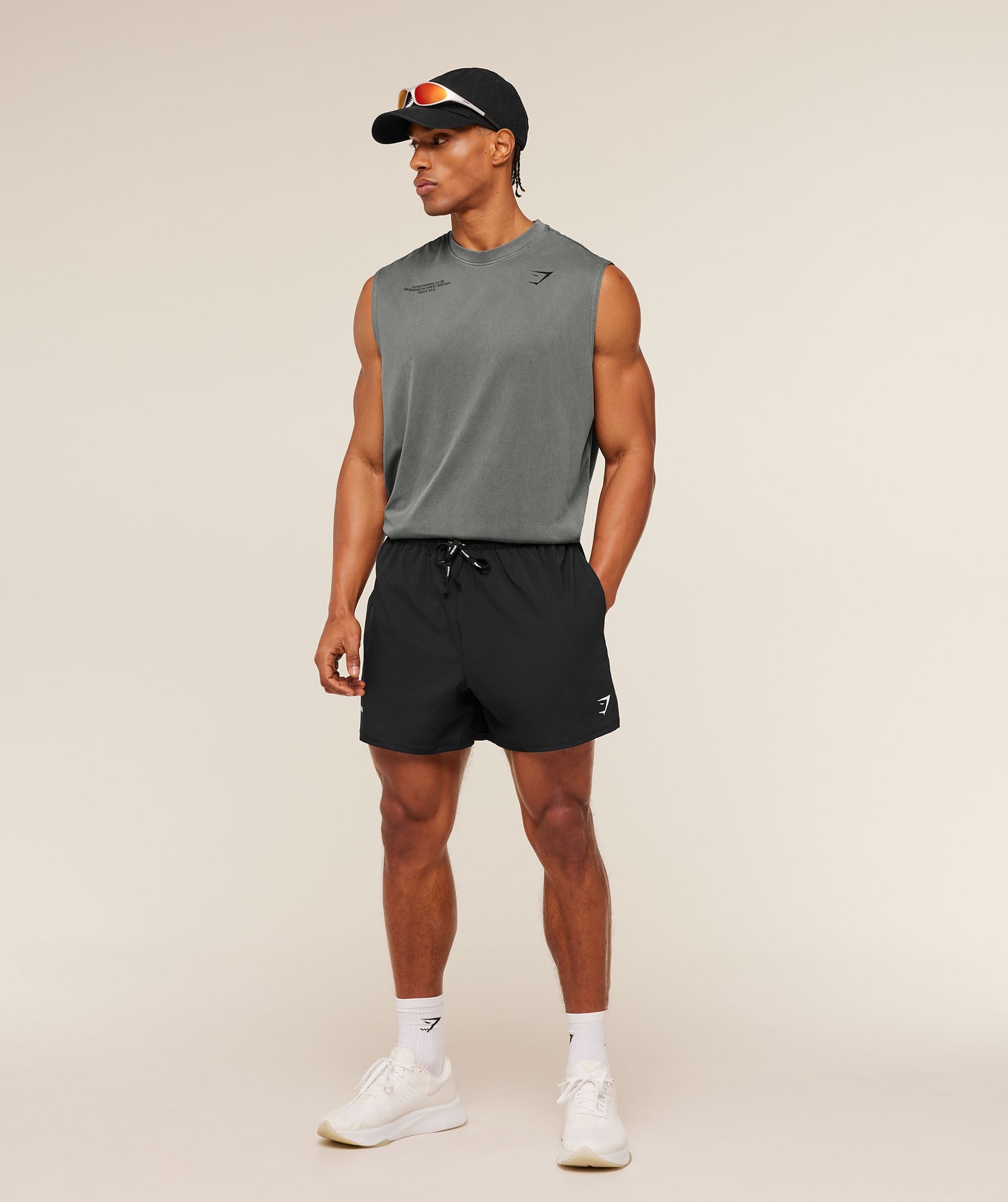 Train 5" Shorts - Black — imagem 4