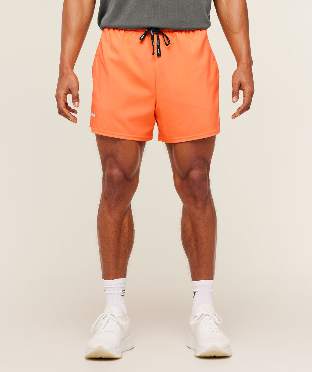 Train 5" Shorts - Dayglow Peach — imagem 3