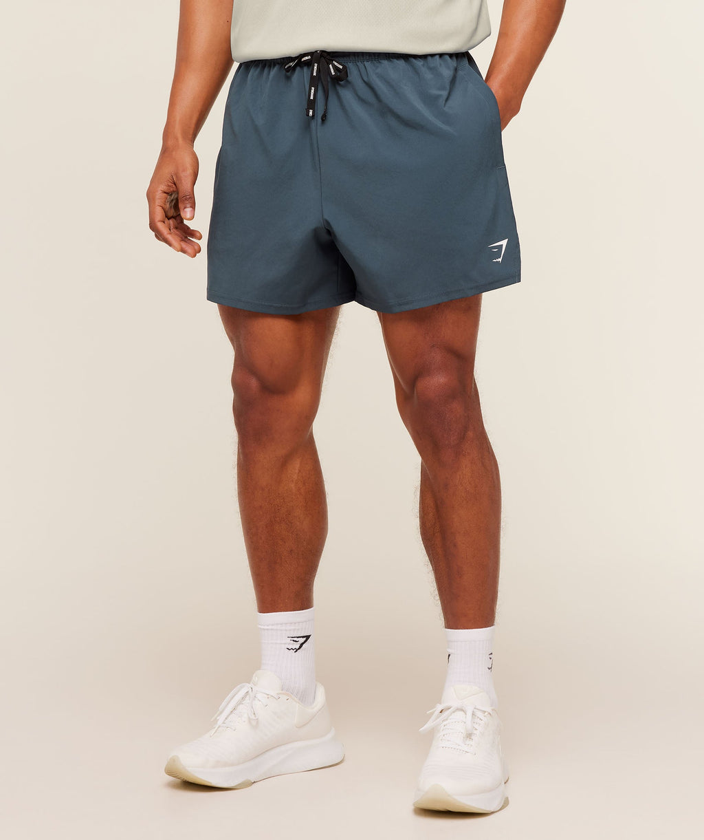 Train 5" Shorts - Stealth Blue — imagem 1