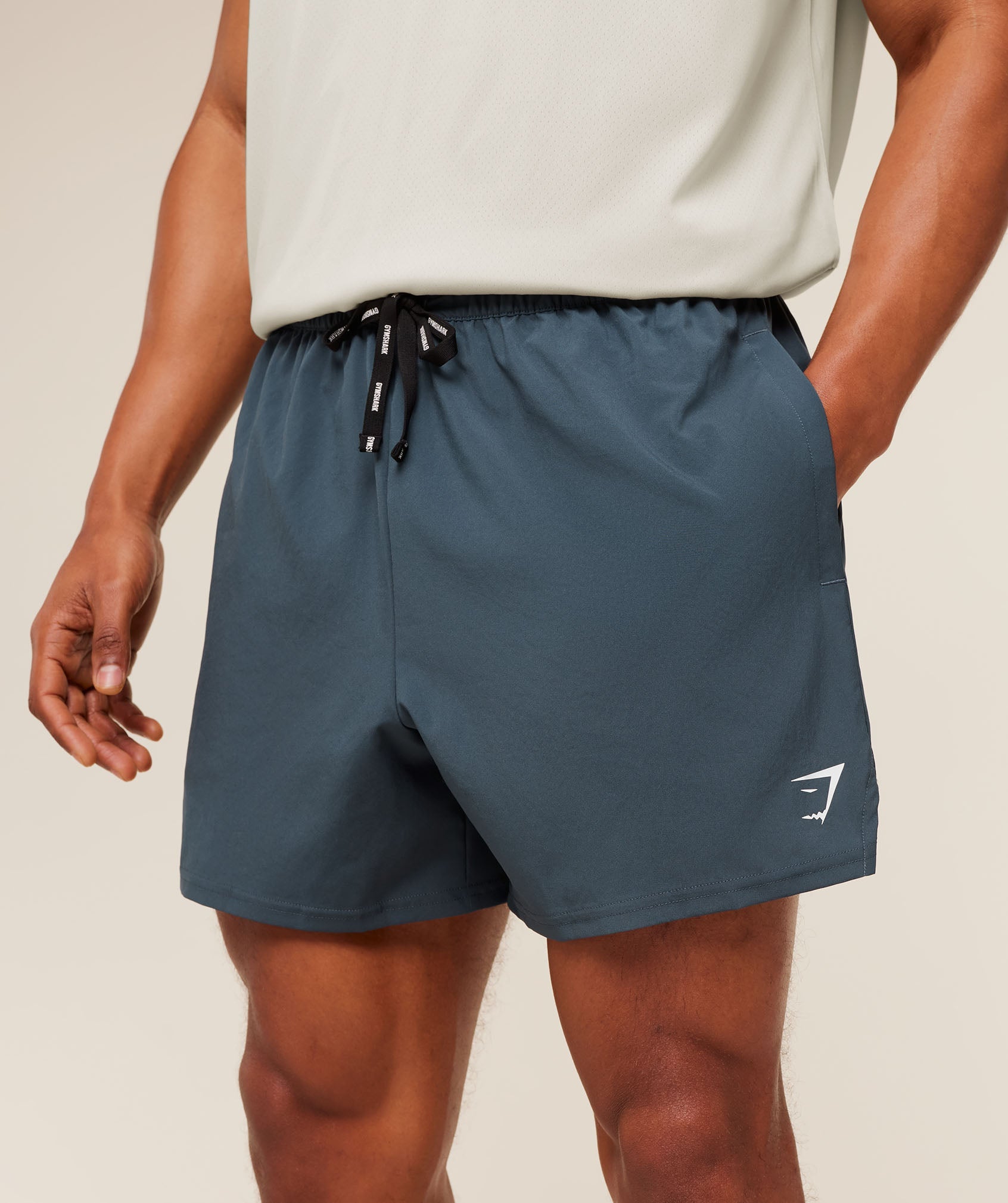 Train 5" Shorts - Stealth Blue — imagem 5