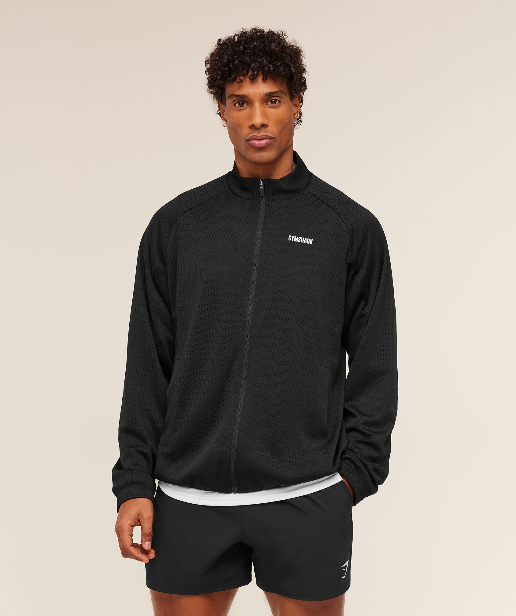 Train Zip Through Jacket - Black — imagem 1