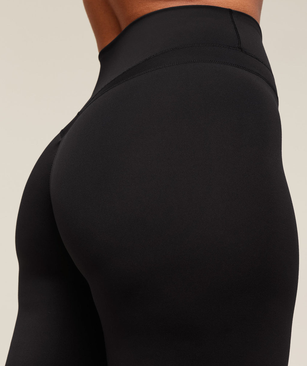 Whitney Short Flared Legging - Black — imagem 4