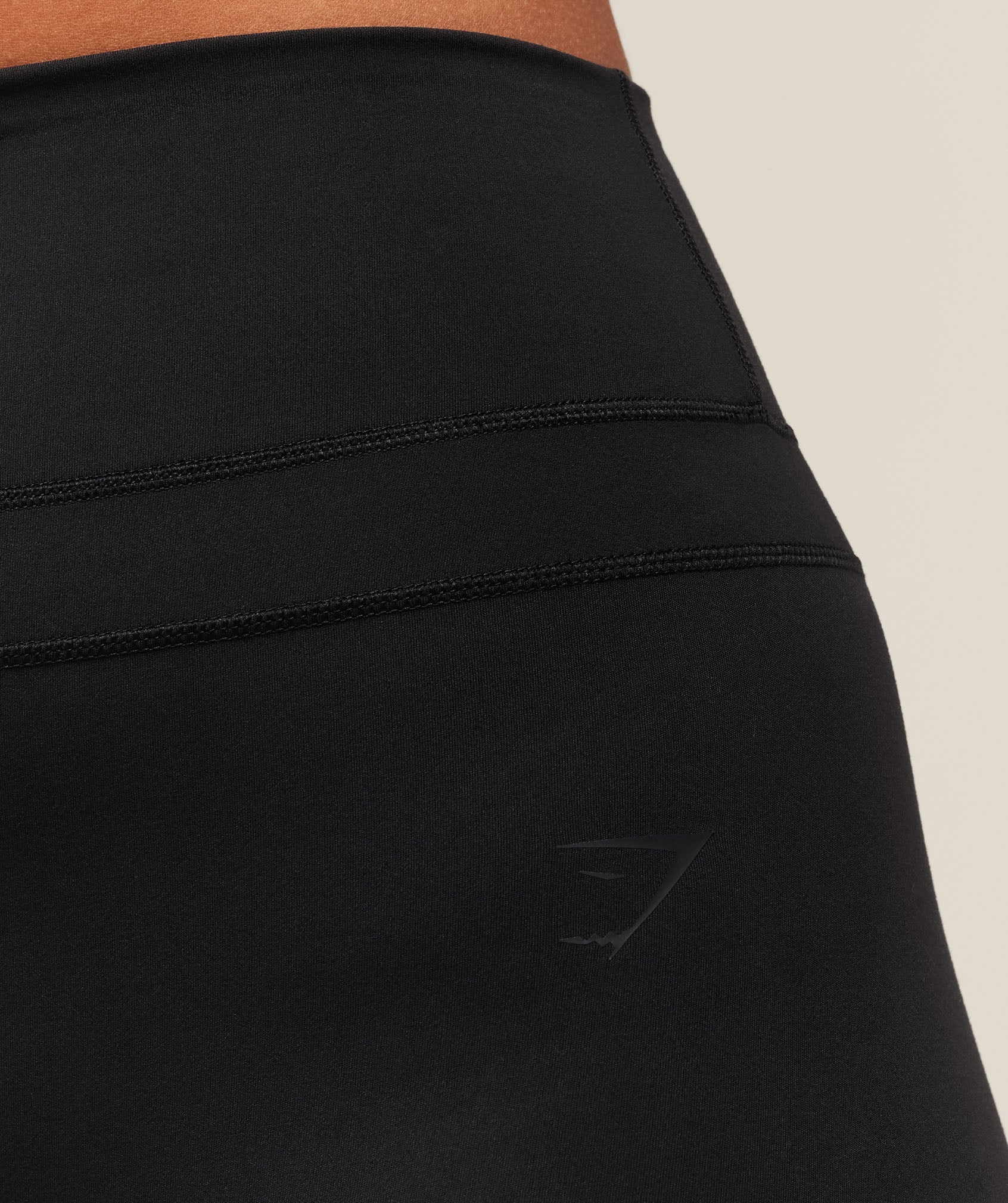 Whitney Short Flared Legging - Black — imagem 6