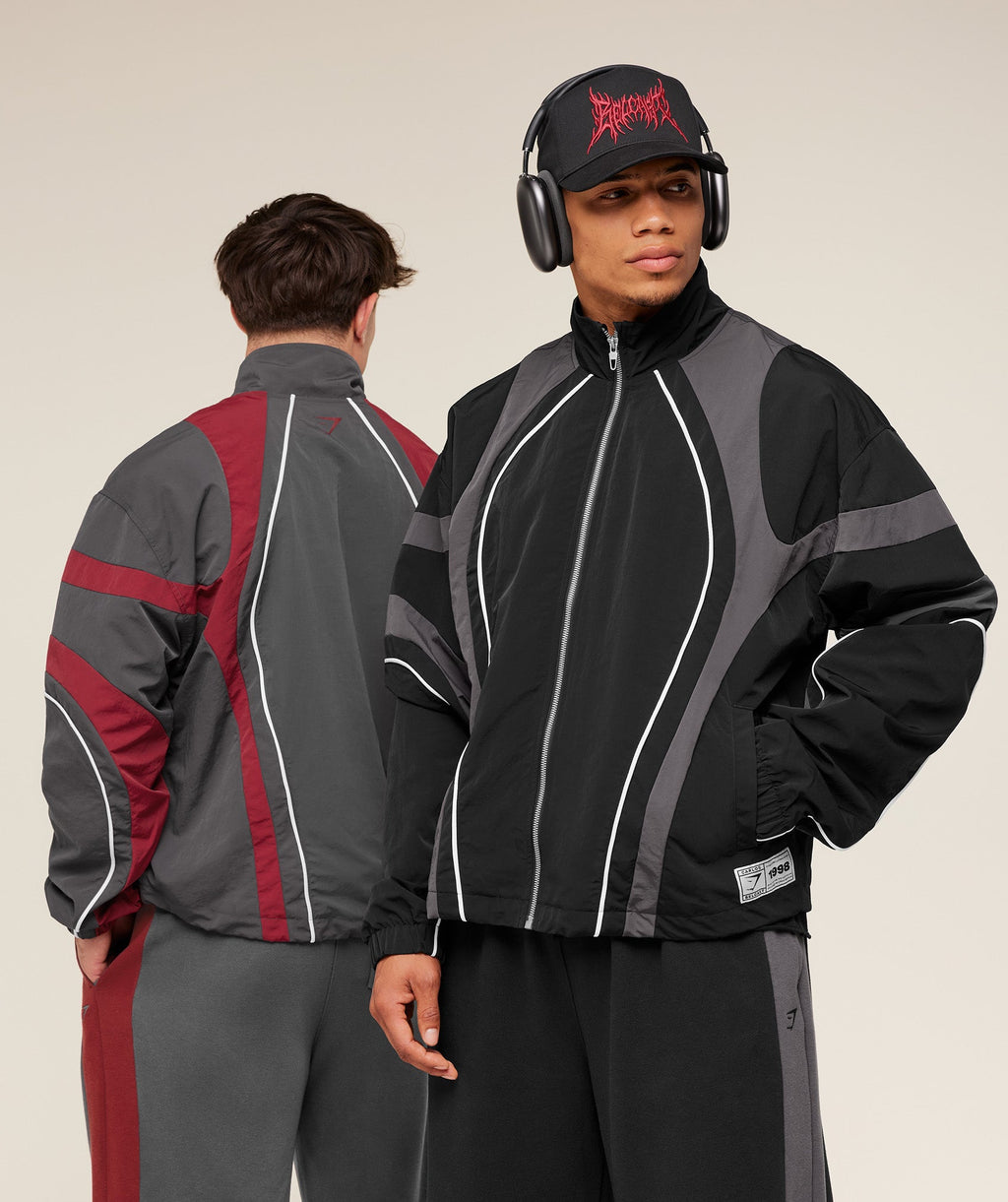 Gymshark x Carlos Belcast Track Jacket - GS Black — imagem 5