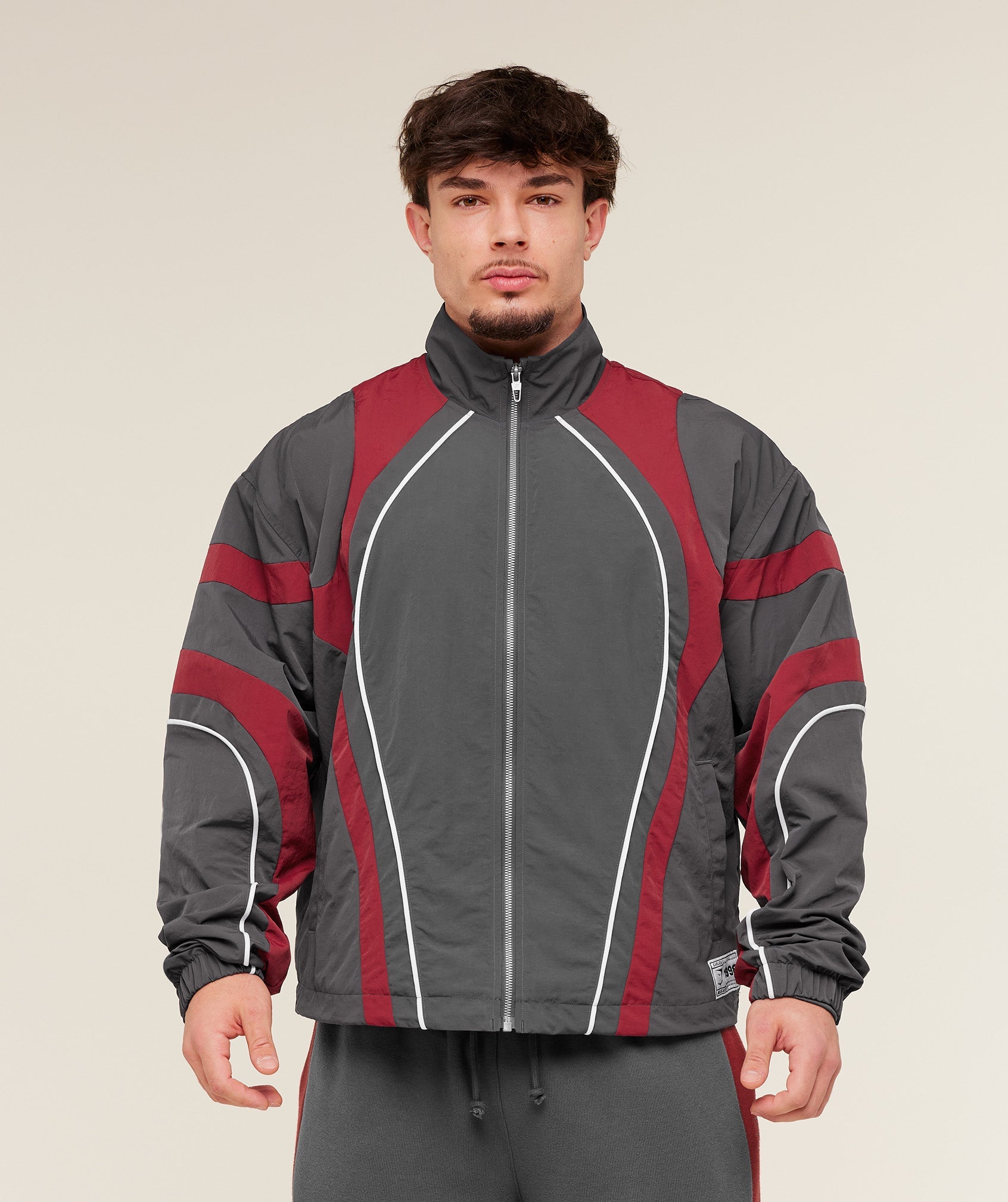 Gymshark x Carlos Belcast Track Jacket - Grey — imagem 1