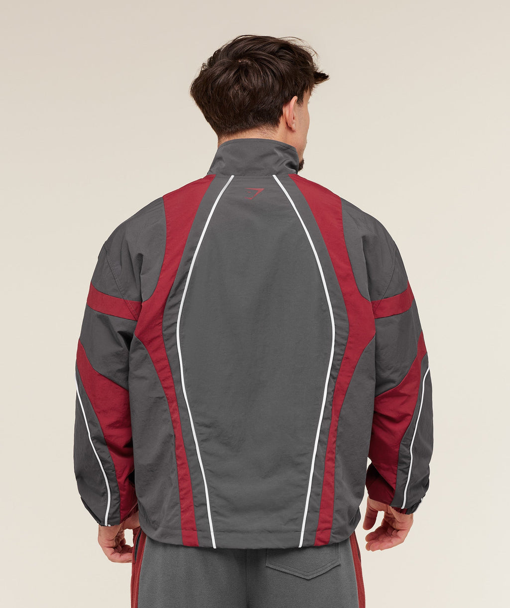 Gymshark x Carlos Belcast Track Jacket - Grey — imagem 3