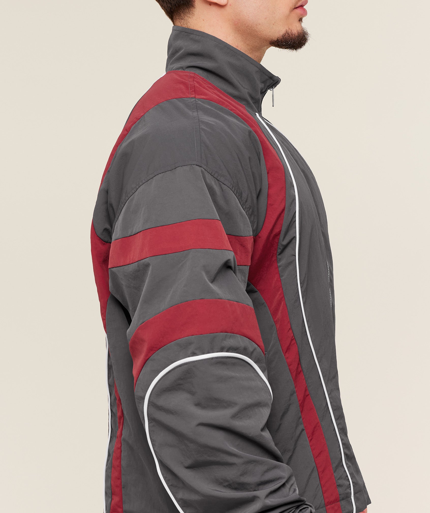 Gymshark x Carlos Belcast Track Jacket - Grey — imagem 7