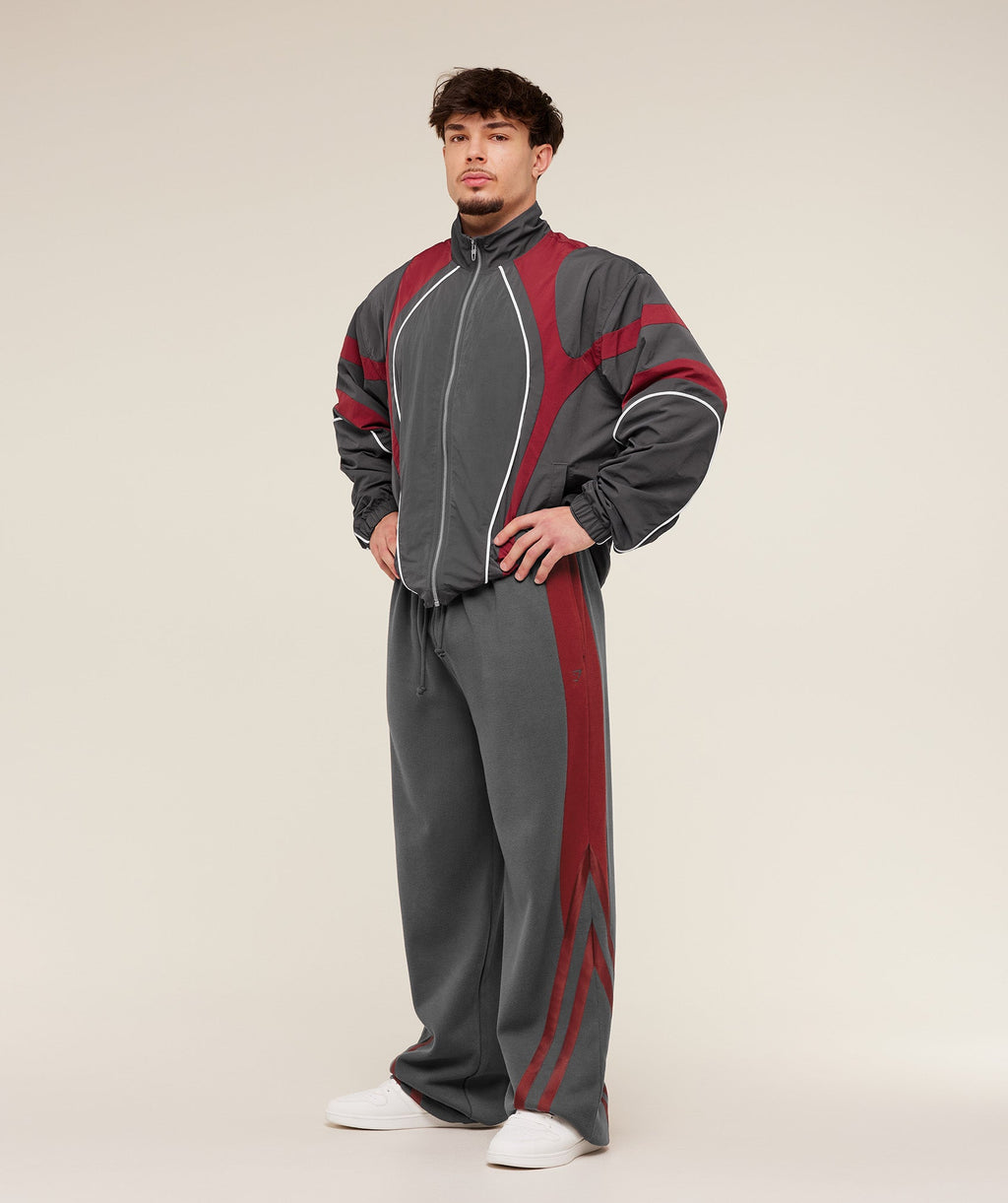 Gymshark x Carlos Belcast Track Jacket - Grey — imagem 5
