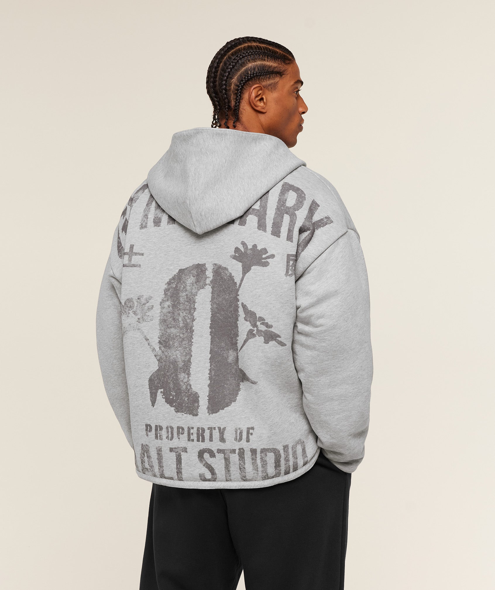 Gymshark x Saalt Studios Jacket - GS Utility Green/GUILLE Core Grey Marl — imagem 10
