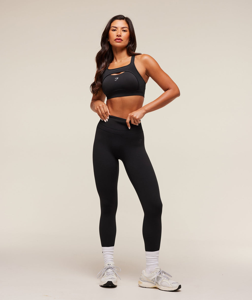 Alpha High Support Sports Bra - Black — imagem 4