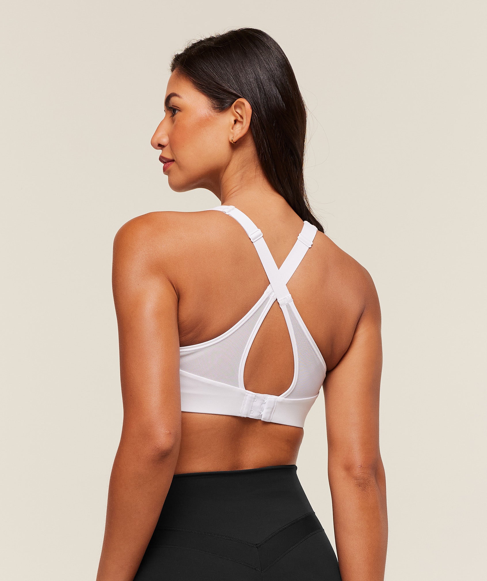 Alpha High Support Sports Bra - White — imagem 2