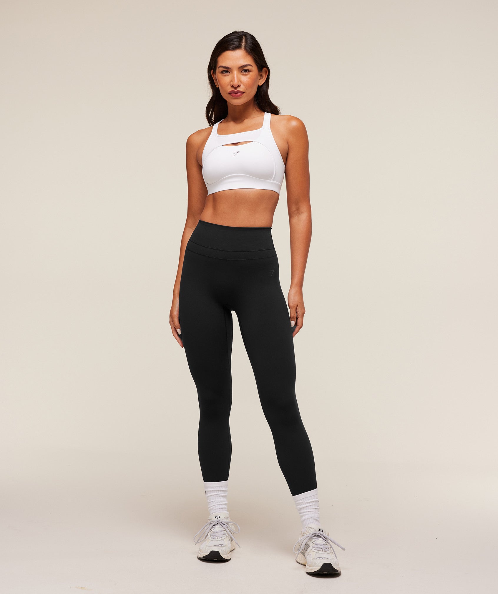 Alpha High Support Sports Bra - White — imagem 4