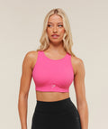 Mesh Back Sports Bra - Energy Pink — imagem 1