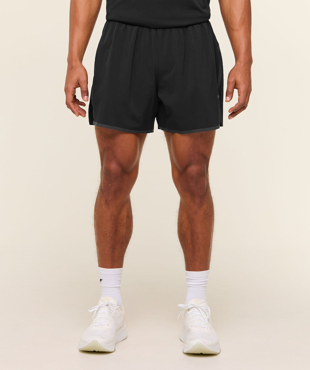 Hybrid 5" Performance Shorts - Black — imagem 3