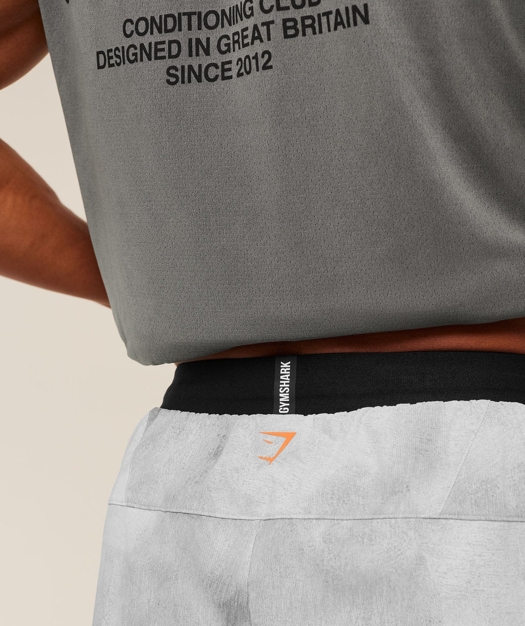 Hybrid 5" Performance Shorts - Smokey Grey — imagem 6