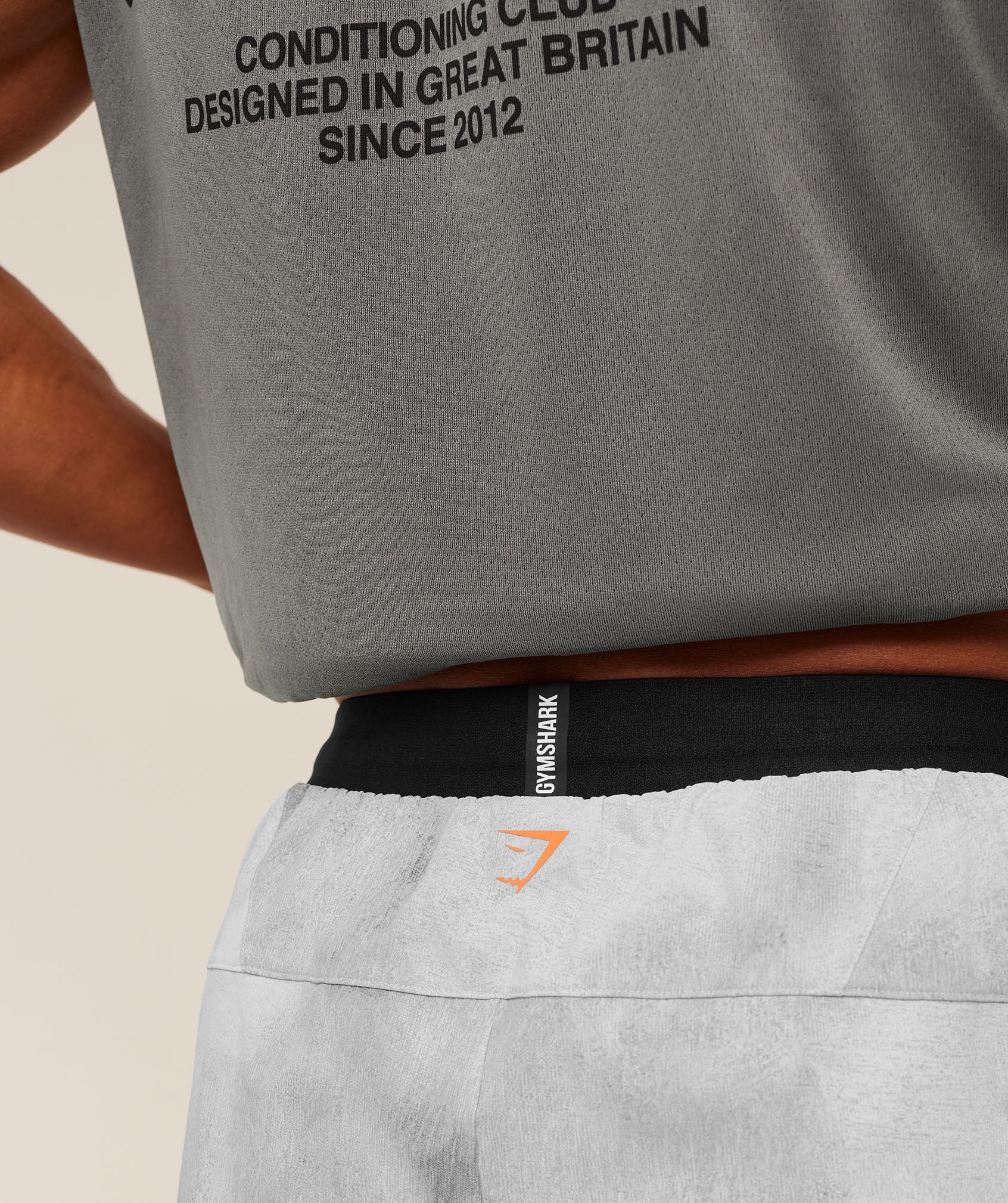 Hybrid 5" Performance Shorts - Smokey Grey — imagem 6