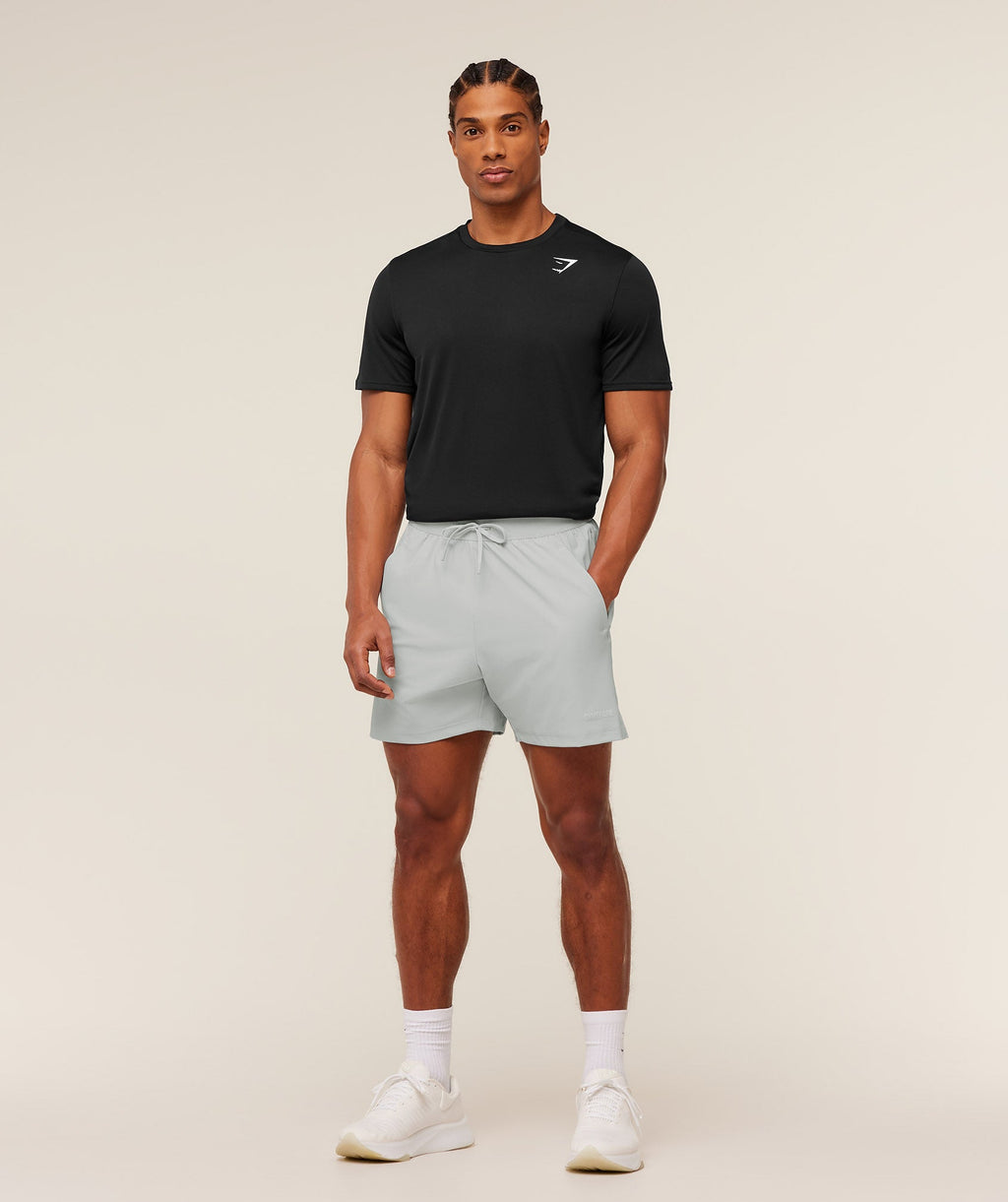 Active Rest 6" Shorts - Light Grey — imagem 6