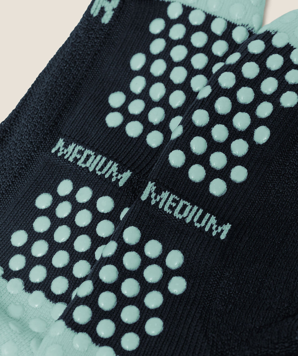 Hybrid Training Grip Socks Single - Black/Pop Turquoise — imagem 4