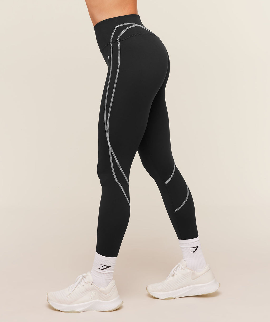 Volt Leggings - Black/White — imagem 3