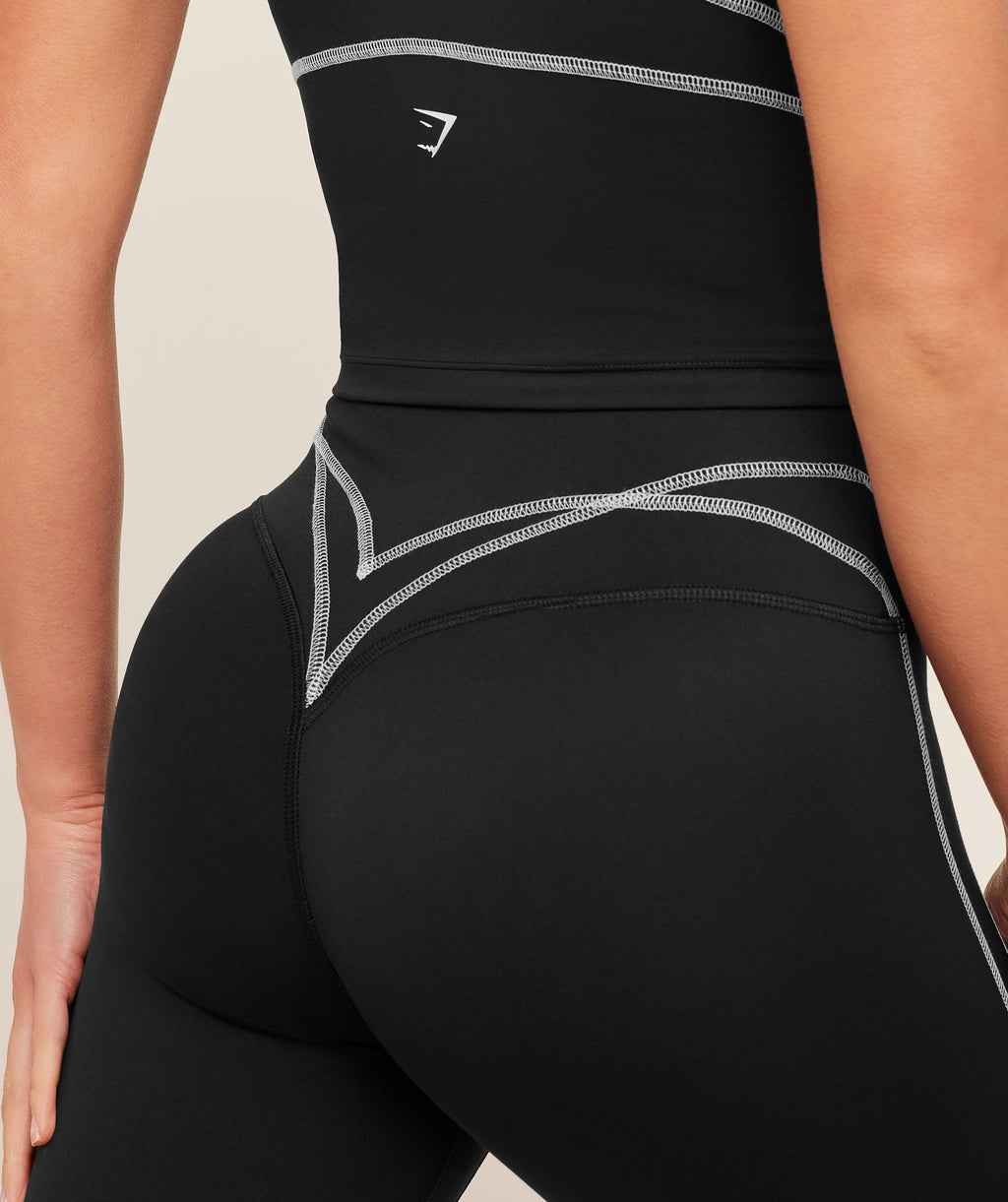 Volt Leggings - Black/White — imagem 4