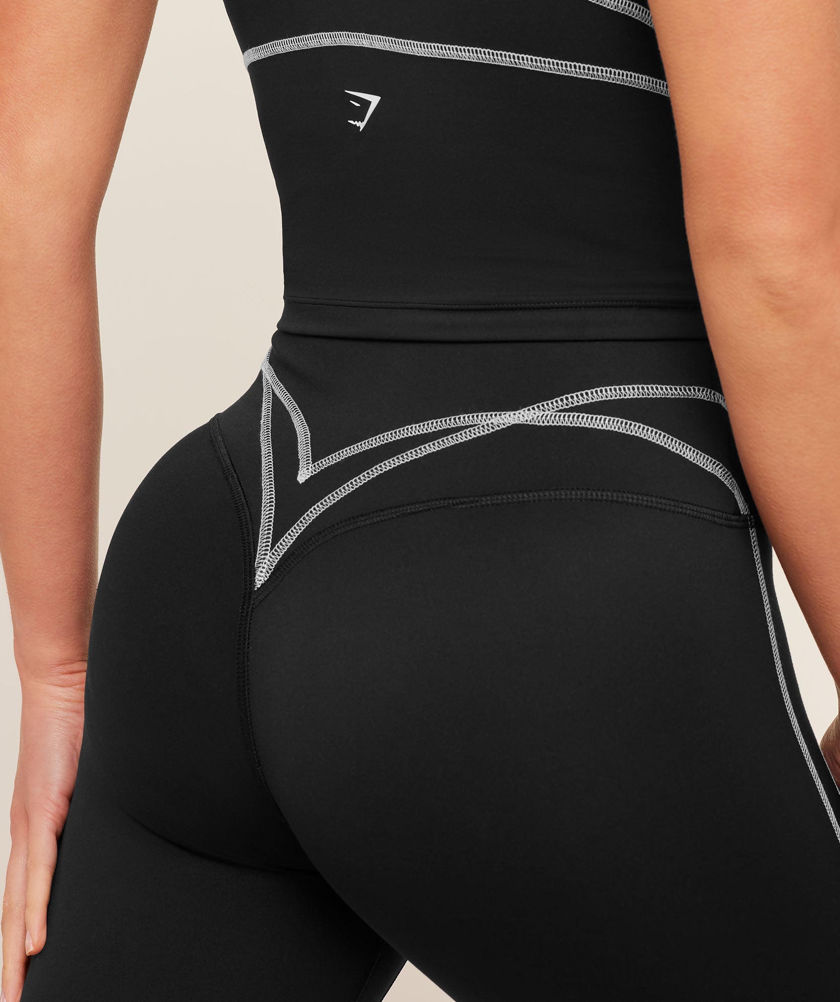 Volt Leggings - Black/White — imagem 4