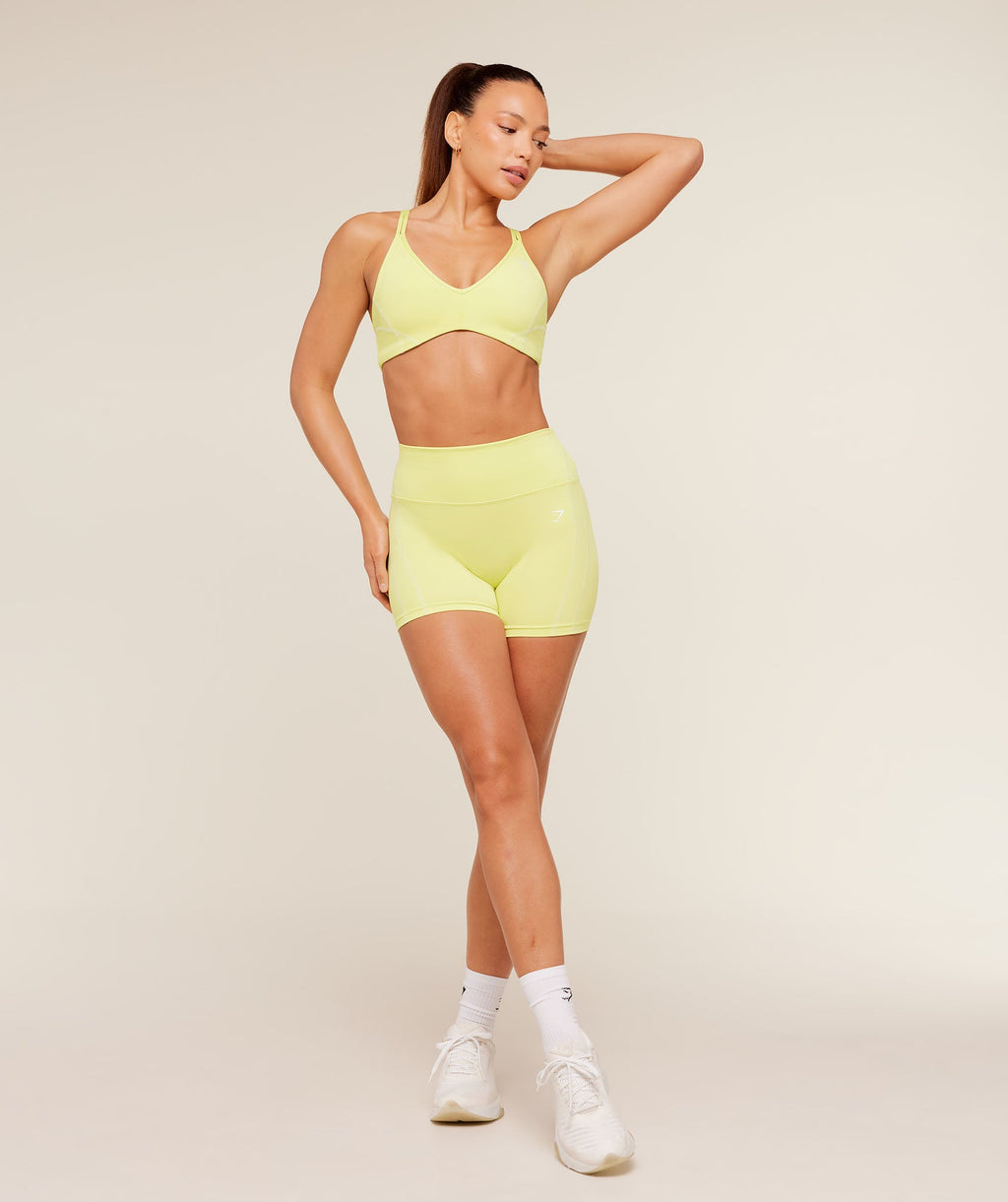 Volt Shorts - Sorbet Yellow/White — imagem 6
