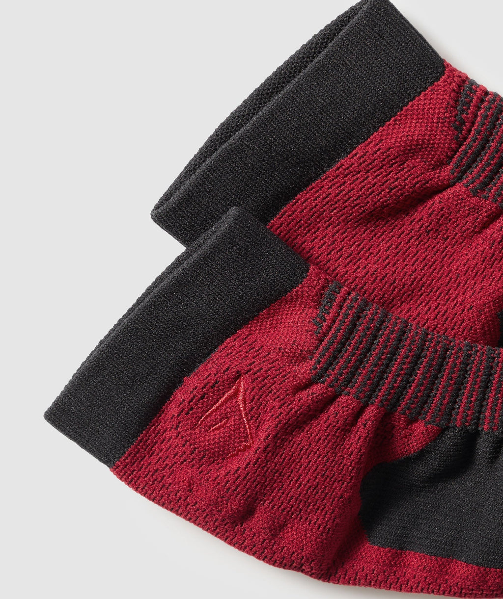 Lifting Socks - Black/Carmine Red — imagem 2